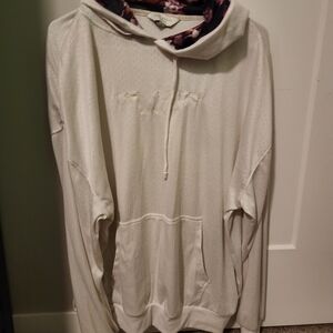 Ted Baker London Hoodie With Floral Print In Hood